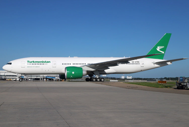 Phoenix Models Turkmenistan Airlines Boeing 777-200LR EZ-A780