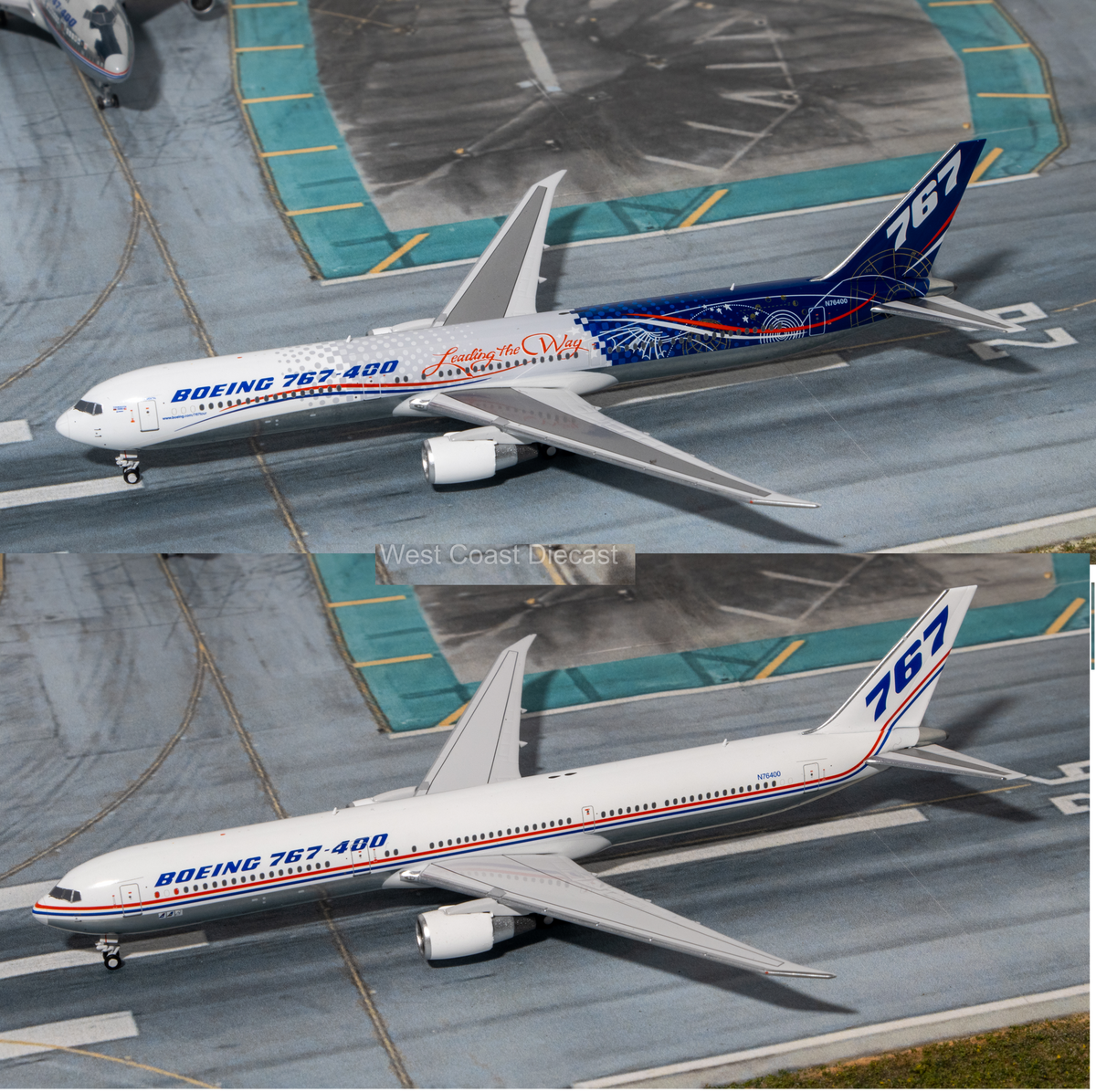 なおページ　2点まとめ April Release Patriot Model Boeing Company Boeing 767-400 N76400