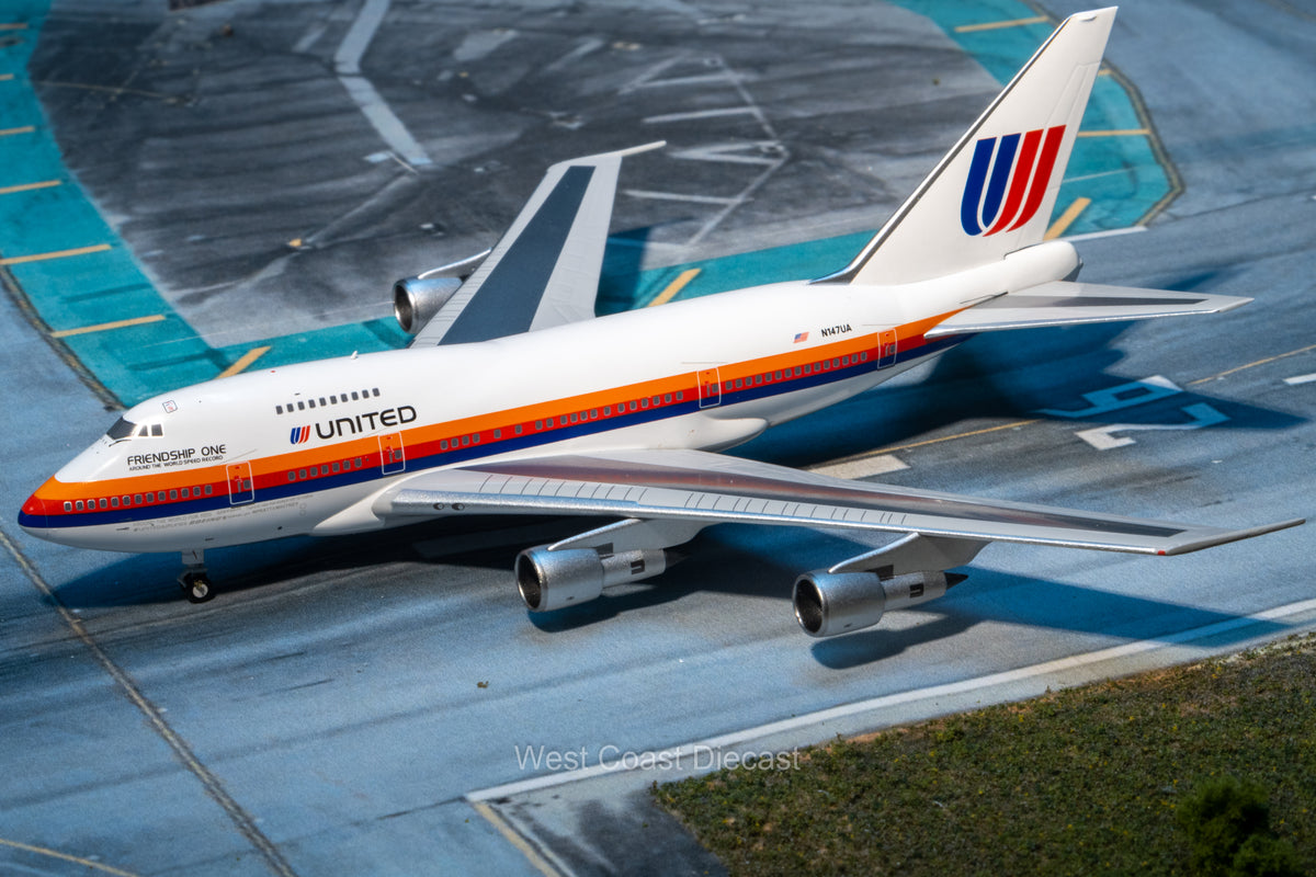 NG Models United Airlines Boeing 747SP 