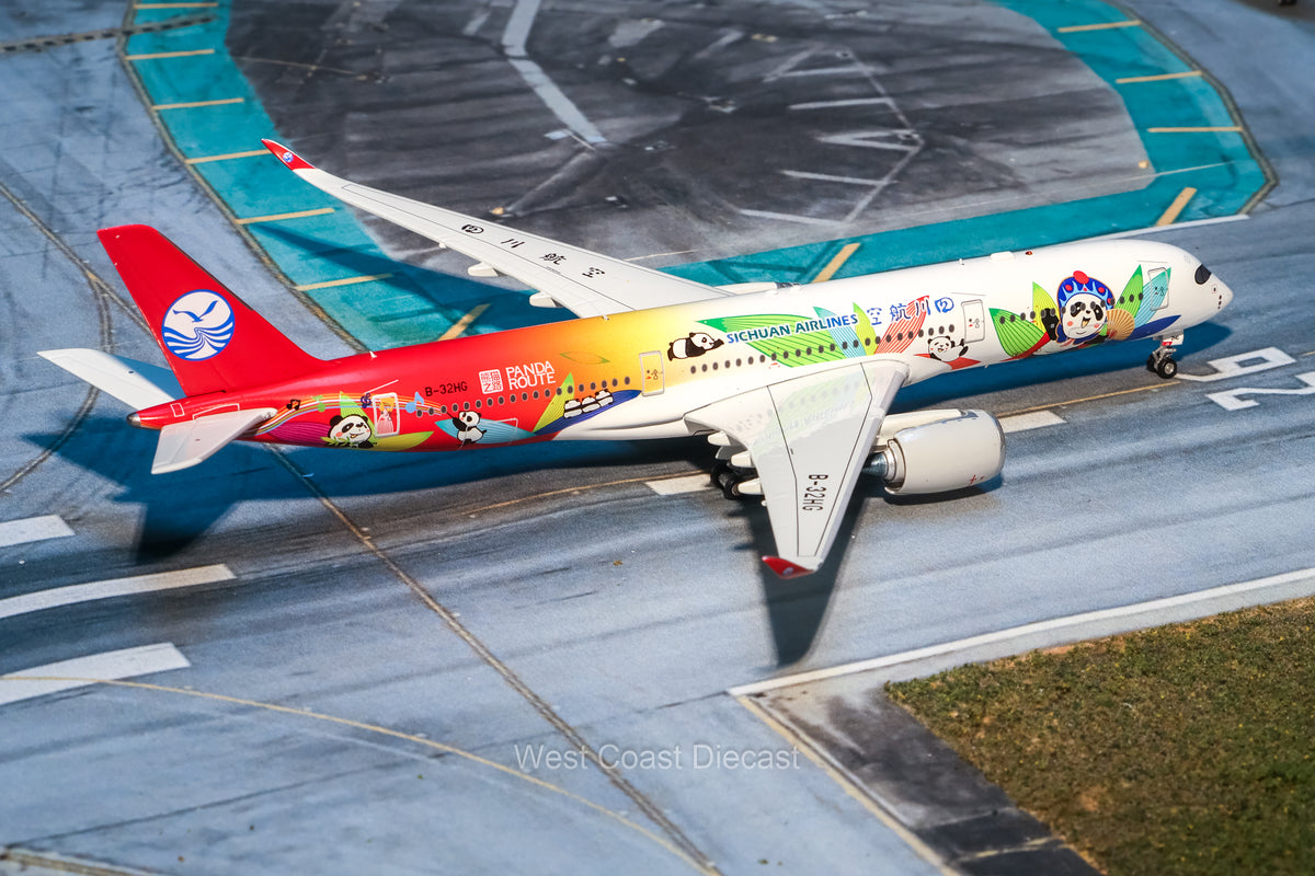 November Release AV400 Sichuan Airlines Airbus A350-900 “Panda