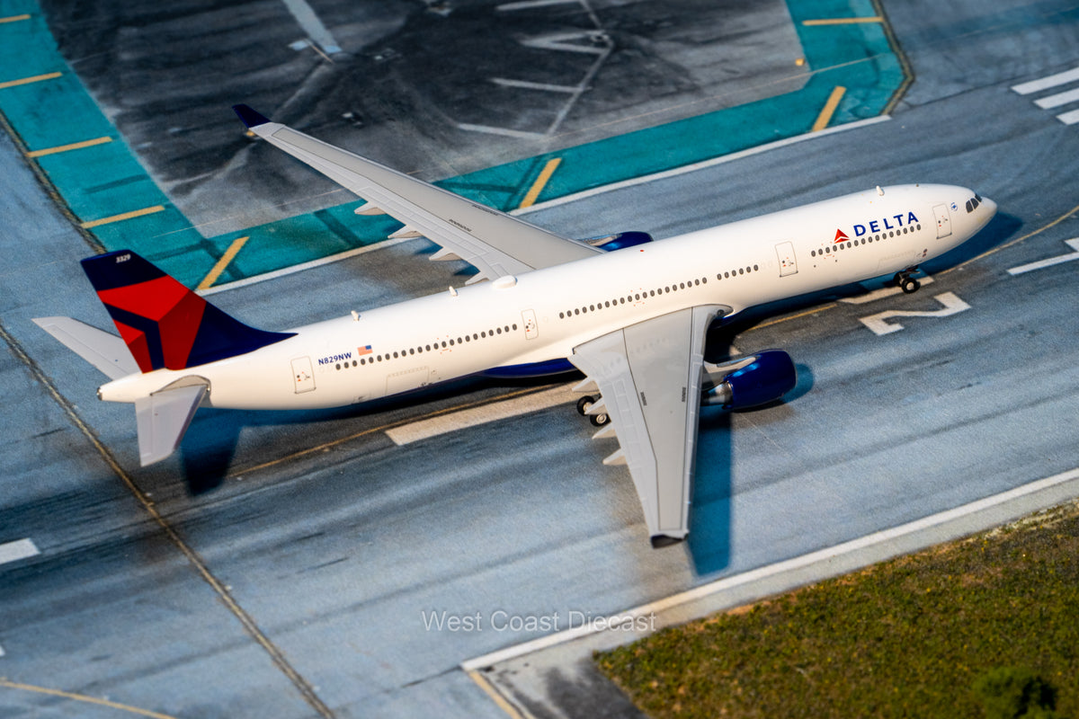 October Release Gemini Jets Delta Airbus A330-300 N829NW