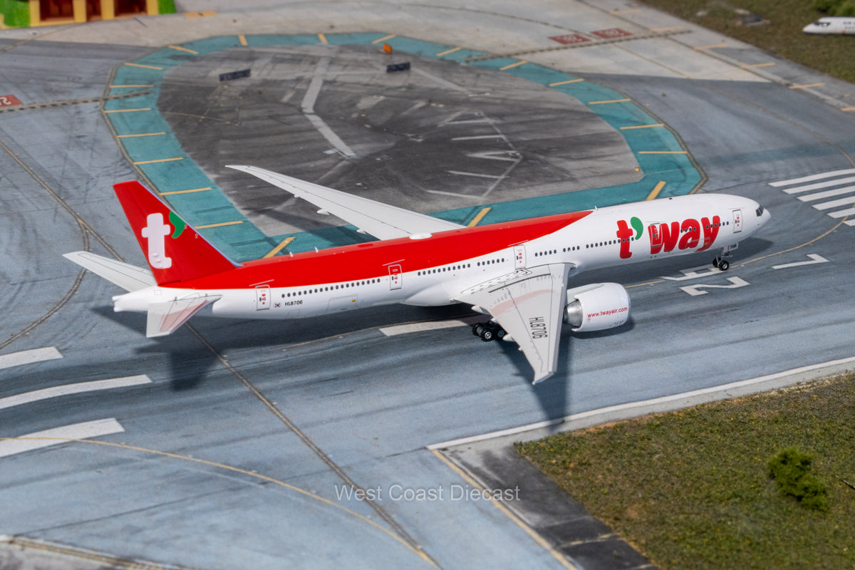 March Release 2025 AV400 T'Way Air Boeing 777-300ER HL8706 – West