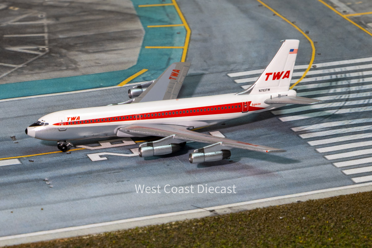 Gemini Jets TWA Trans World Airways Boeing 720B N793TW – West