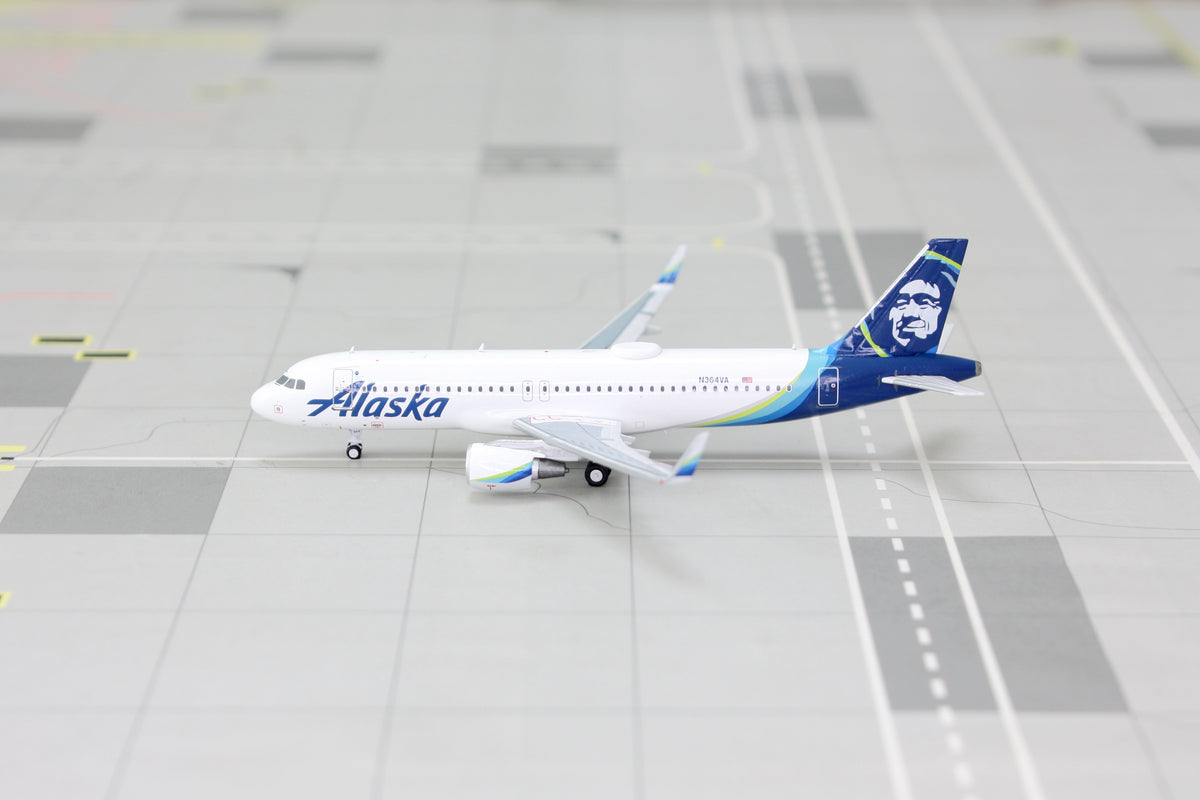 8月発売 パンダモデル アラスカ航空 エアバス A320-200S N364VA – West