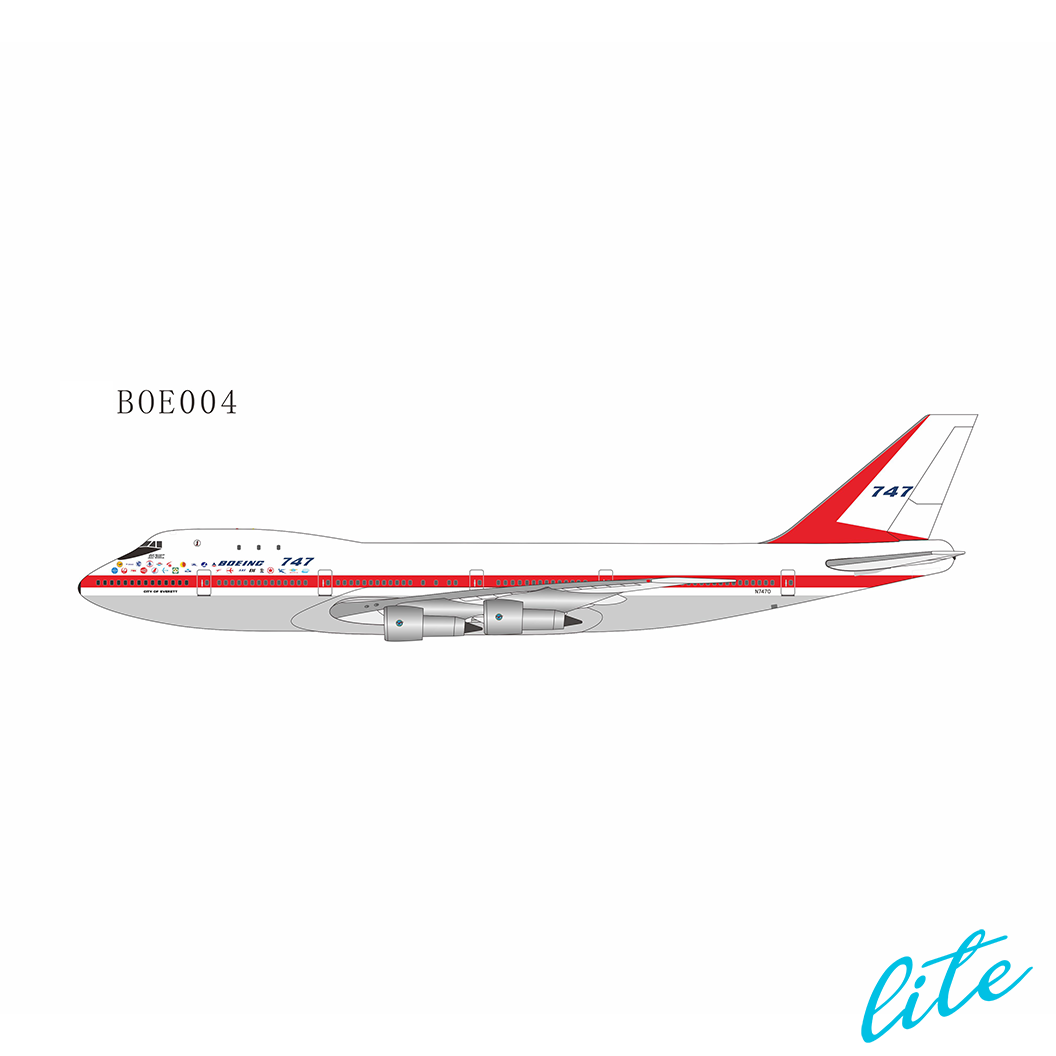 NG Lite 1:400 B747-100 N7470 ハウスカラー House Colours | Boeing 747-121 | N7470 | NG Lite