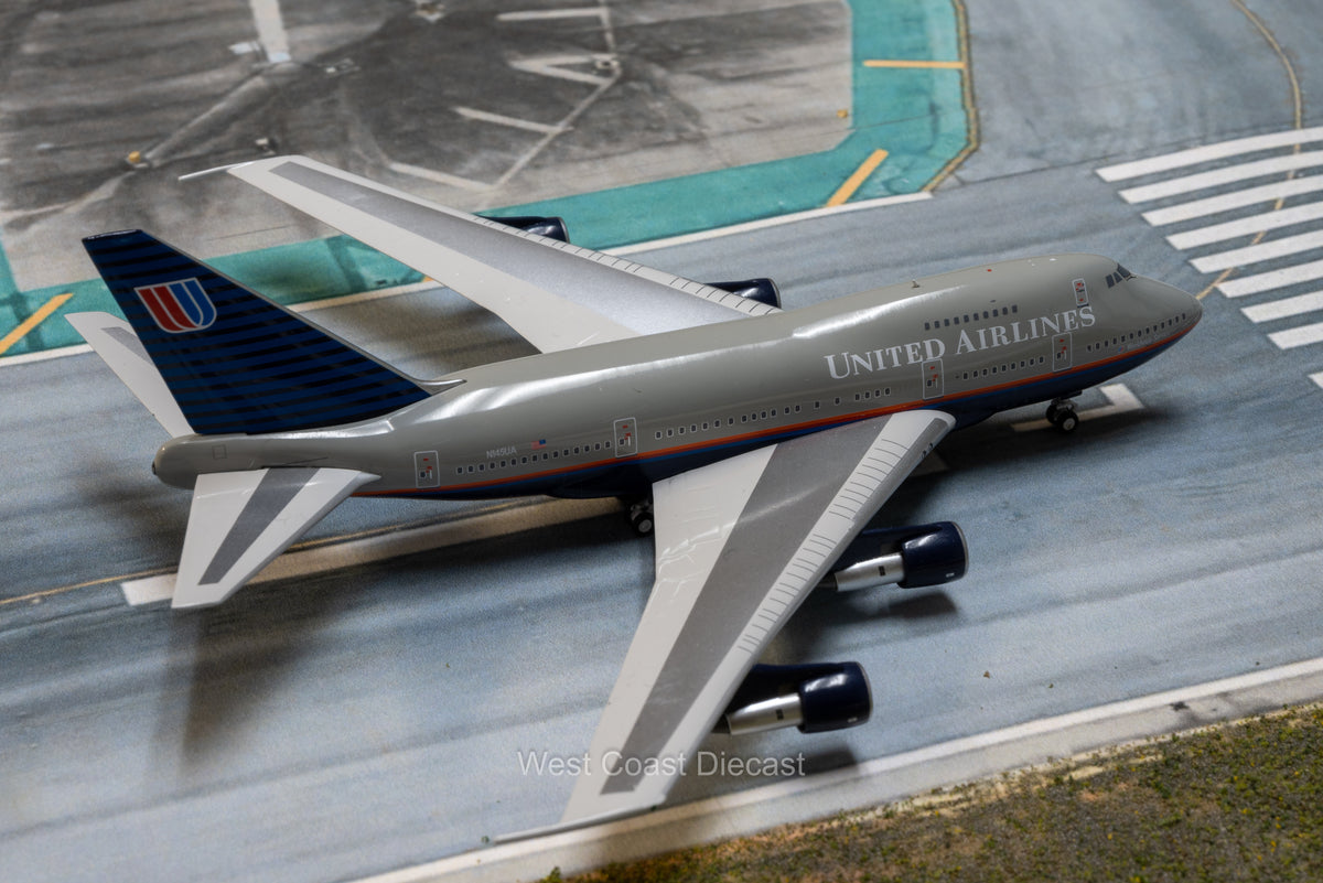 NG Models United Airlines Boeing 747SP "Battleship" N145UA – West Coast ...