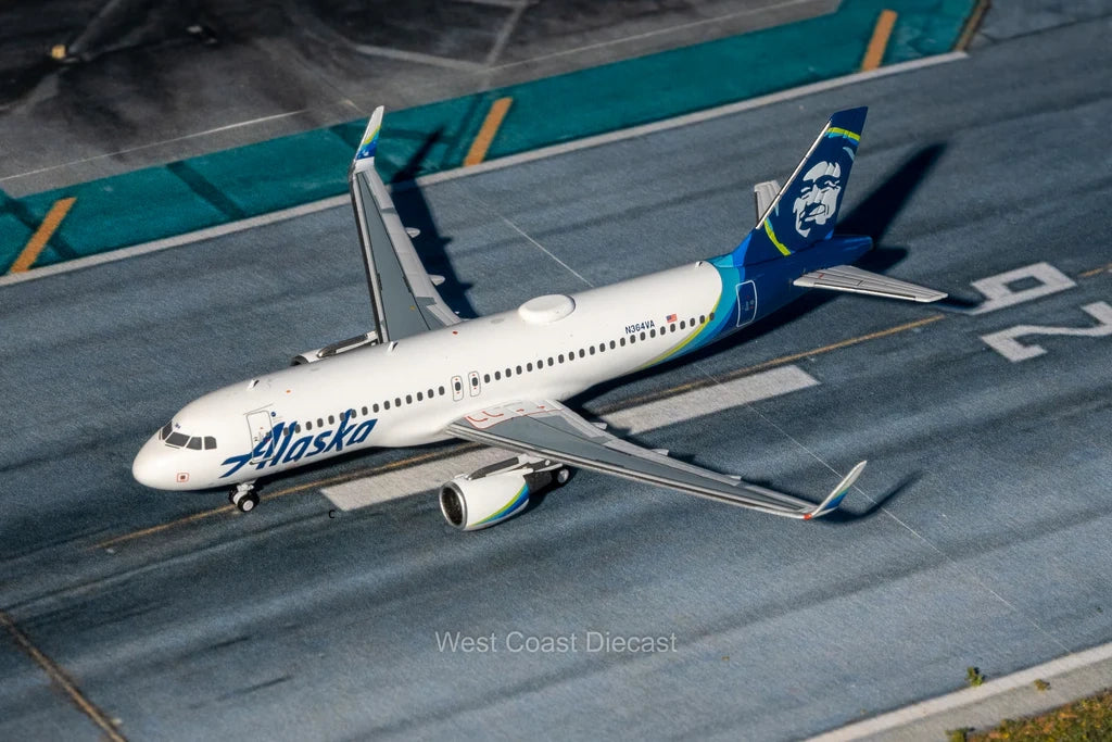 8月発売 パンダモデル アラスカ航空 エアバス A320-200S N364VA – West 8月発売 パンダモデル アラスカ航空 エアバス A320-200S N364VA – West