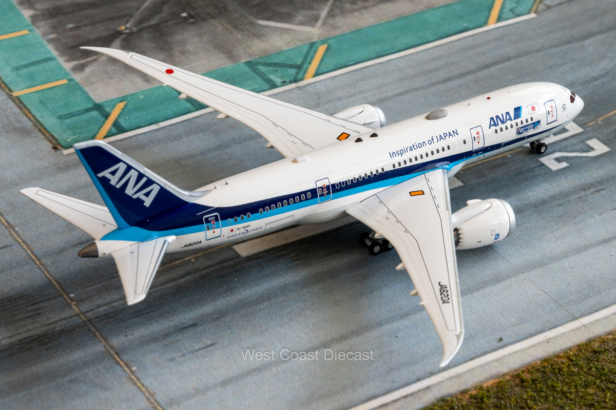 April Release AV400 ANA Boeing 787-8 Dreamliner JA820A – West Coast Diecast  LTD