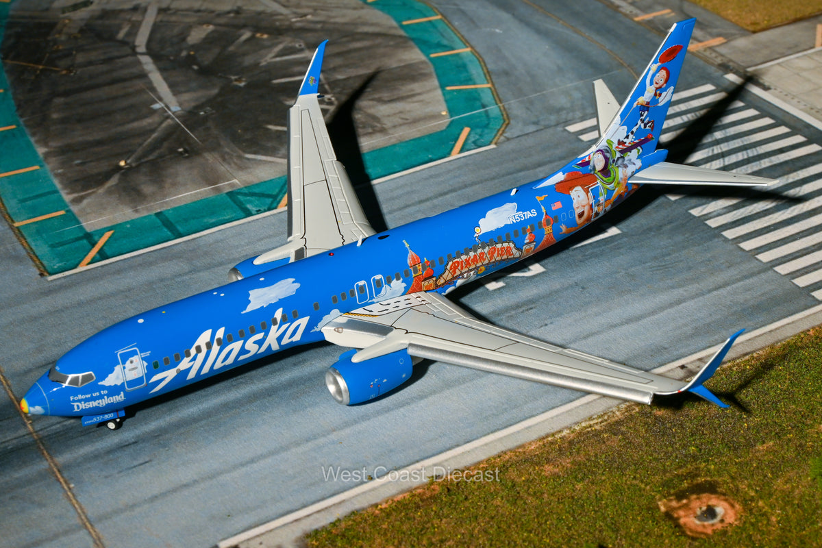 December Release JC Wings Alaska Airlines Boeing 737-800 