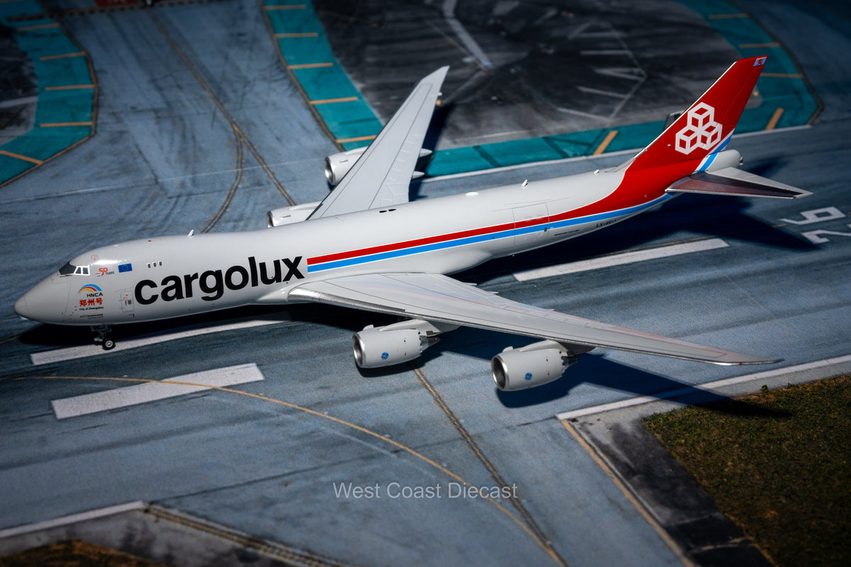 cargo LUX 特別塗装機 B747-8F Febuary Release JC Wings Cargolux Boeing 747-8F 