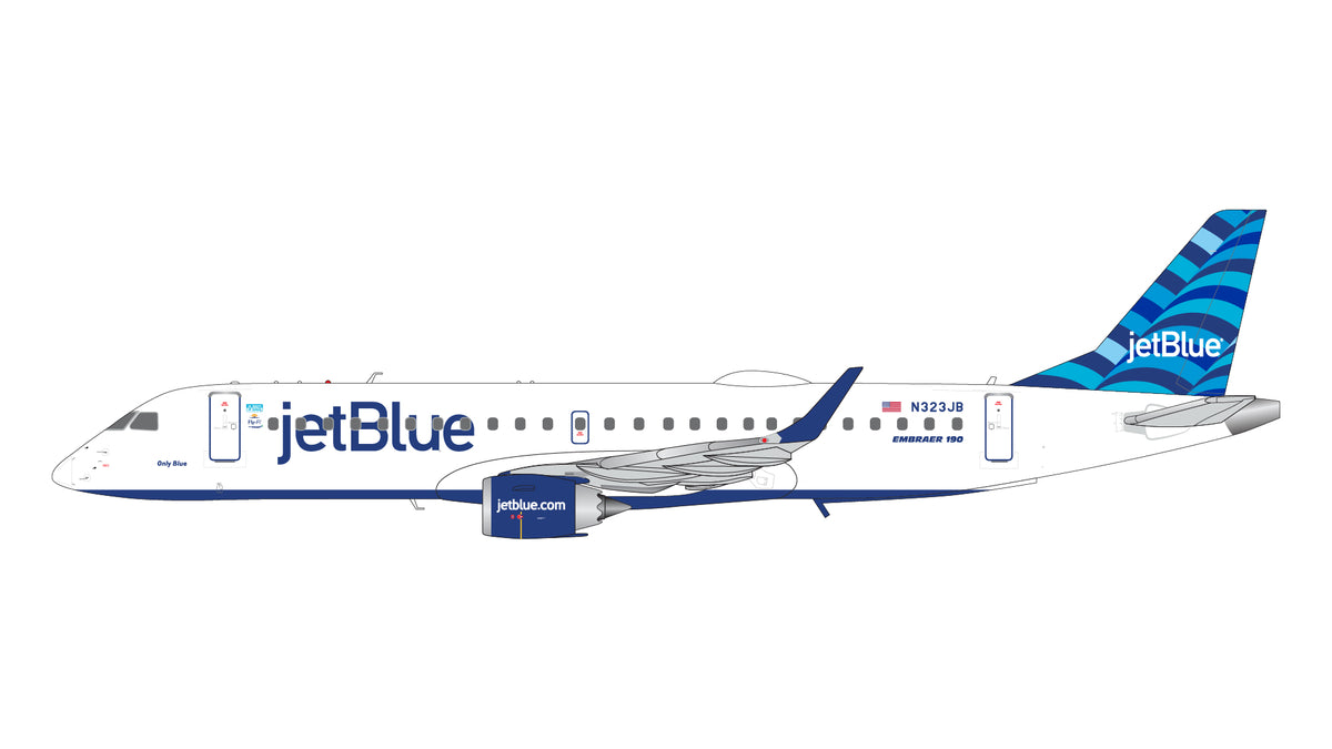 February 2025 Release Gemini Jets JetBlue Embraer ERJ-190 “Hops