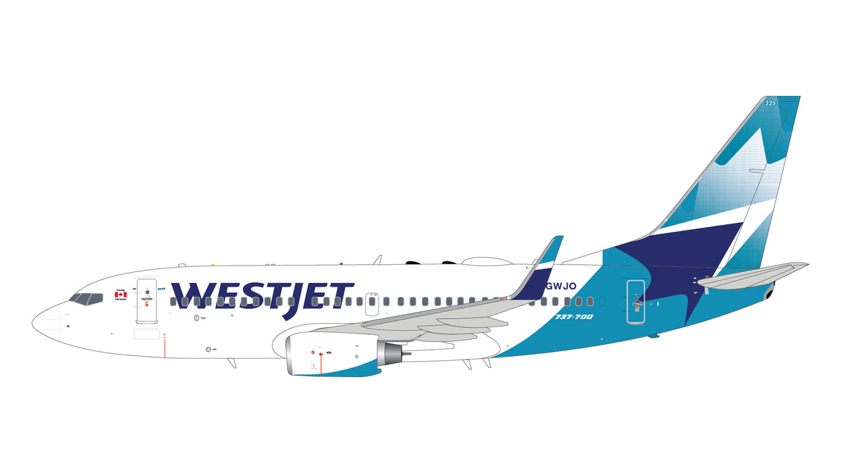 February 2026 Release Gemini Jets WestJet Boeing 737-700/w 