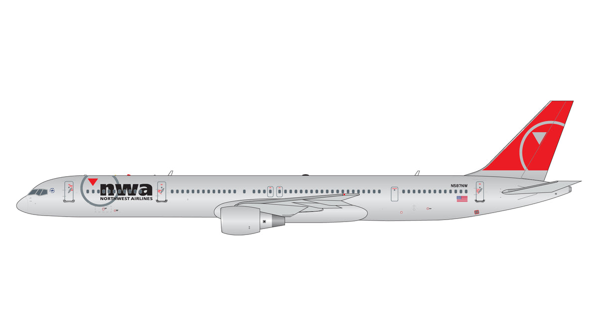 October 2025 Release Gemini Jets Northwest Airlines Boeing 757-300