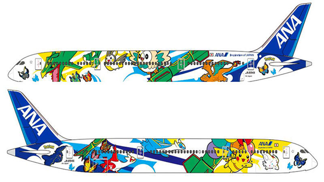 AV400 ANA Boeing 787-9 Dreamliner “Pokémon” JA894A - Pre Order