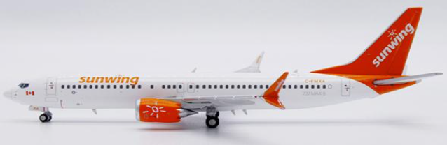 May 2025 Release JC Wings Sunwing Airlines Boeing 737 MAX 8 C-FMXA