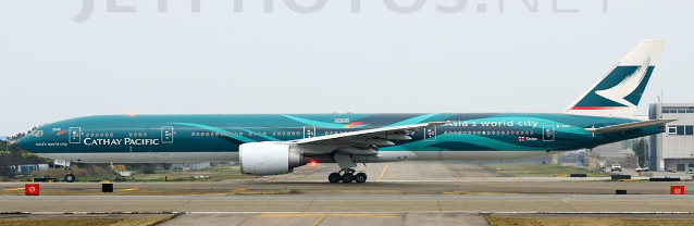 JC wings キャセイ 777-300ER 1/200　ワンワールド 1/200 B777-300ER キャセイパシフィック ワンワールド B-KQI