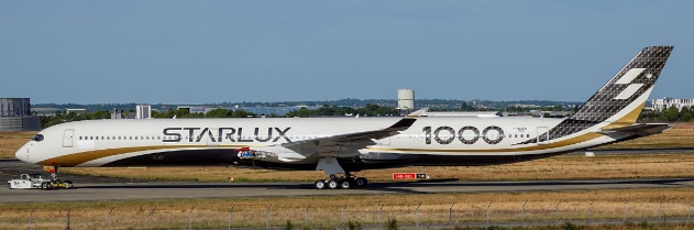 Future 2025 Release JC Wings Starlux Airlines Airbus A350-1000XWB
