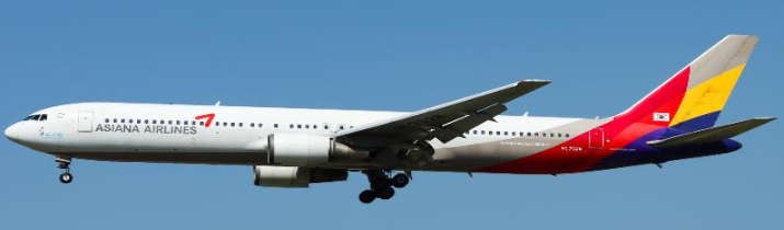 Future Release* JC Wings Asiana Airlines Boeing 767-300 