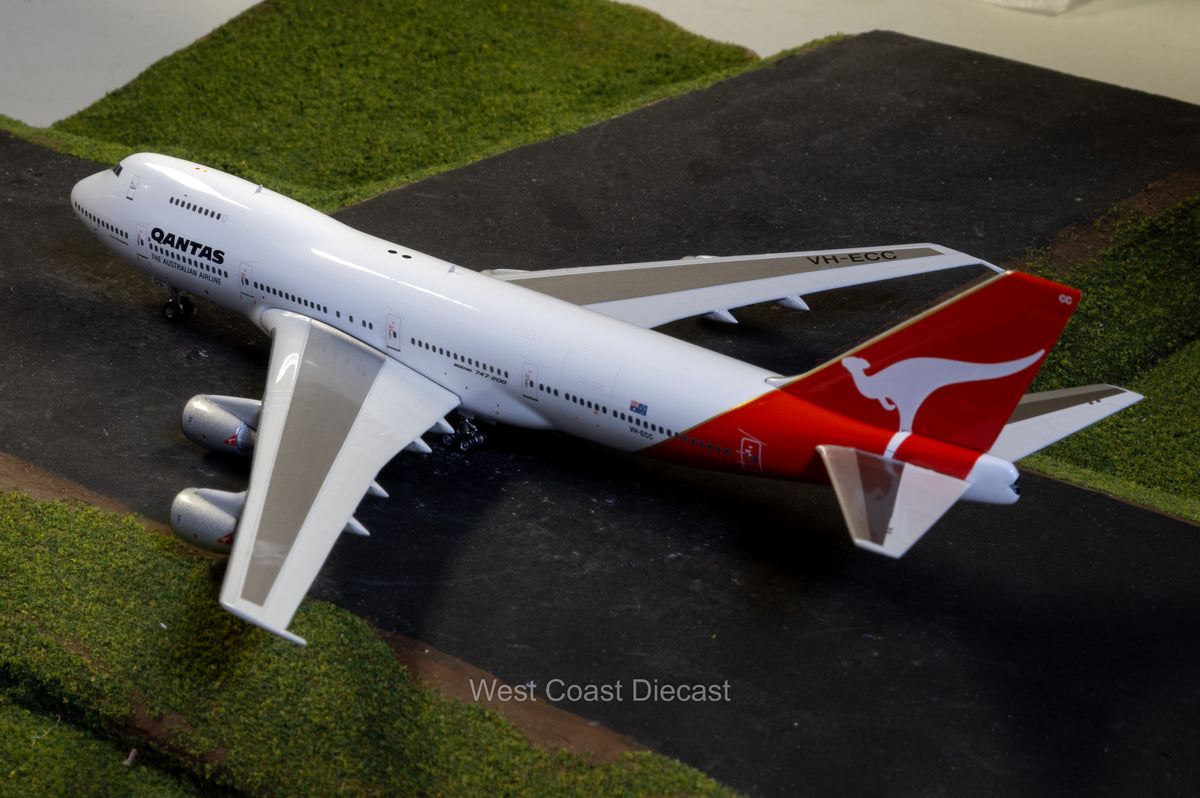 hogan 1/200 B747-200B カンタス航空 VH-ECC May Release Phoenix Models Qantas Boeing 747-200 VH-ECC – West