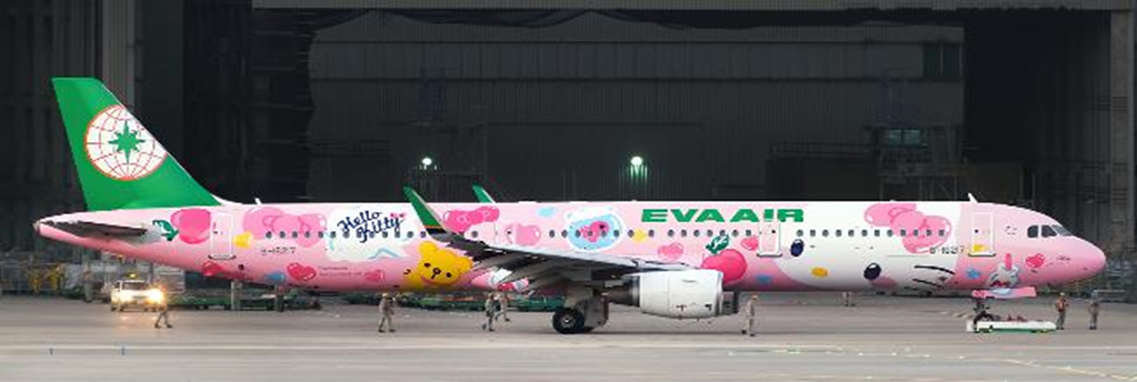 January Release 2025 JC Wings EVA Air Airbus A321-200S 