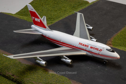 August Release Gemini Jets TWA Boeing 747SP “Twin Stripes”