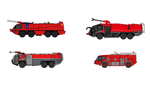 Fantasy Wings Airport Fire Truck Set - Pre Order