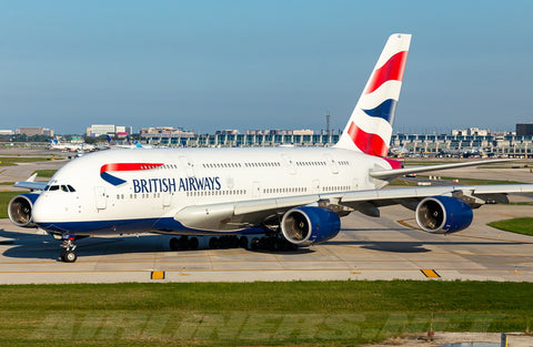 March Release 2025 Phoenix Models British Airways Airbus A380 “Union Flag” G-XLEE - Pre Order