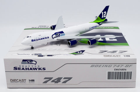 Febuary Release JC Wings Boeing Company Boeing 747-8F "Seattle Seahawks" N770BA - Pre Order