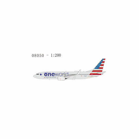 August 2025 Release NG Models American Airlines 737-800/w N973AN "Oneworld" - 1/200 - Pre Order