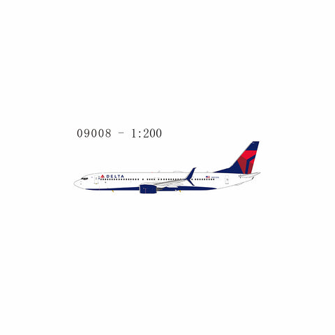 August 2025 Release NG Models Delta Air Lines 737-900ER/w N851DN (with scimitar winglets) - 1/200 - Pre Order