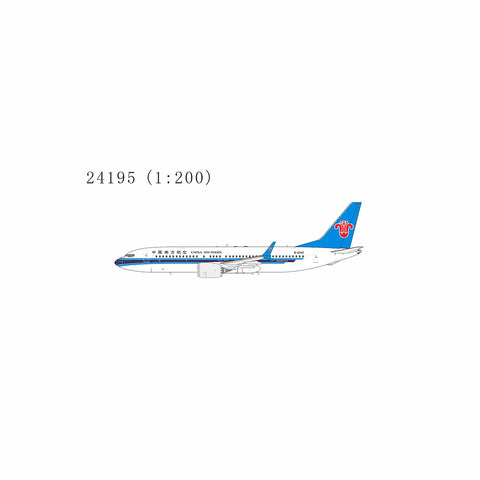 August 2025 Release NG Models China Southern Airlines 737 MAX 8 B-20AT - 1/200 - Pre Order