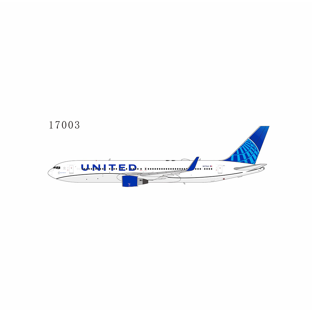 January Release 2025 NG Models United Airlines Boeing 767300ER/w “Evo