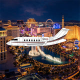 3D Design Deck 2026 Netjets Bombardier Challenger 650 N262QS