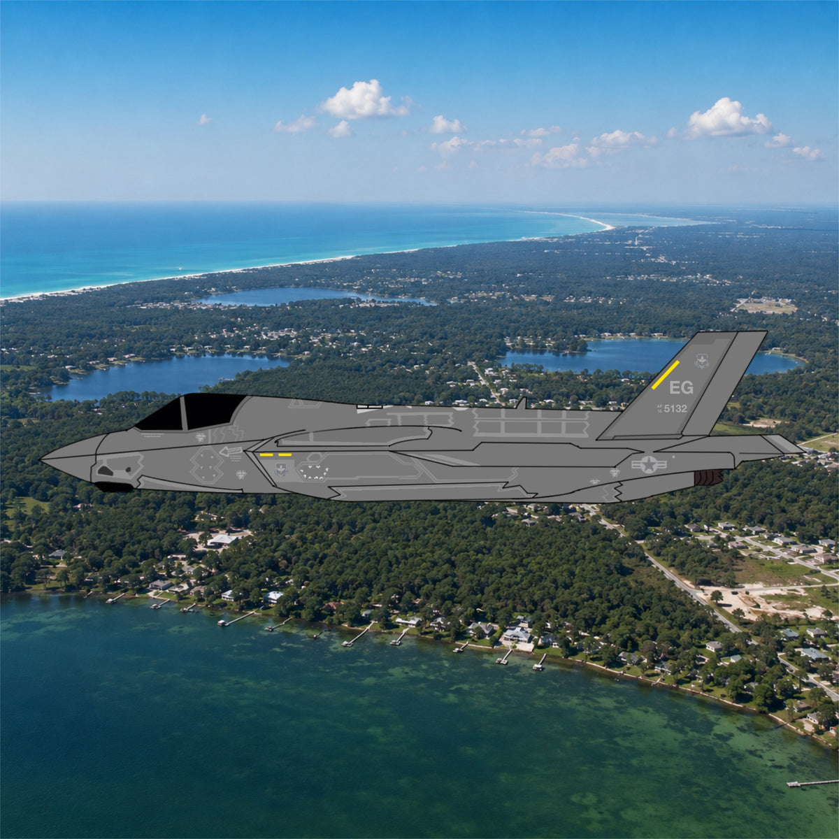 July 2026 Release 3D Design Deck Lockheed F-35A Lighting II 