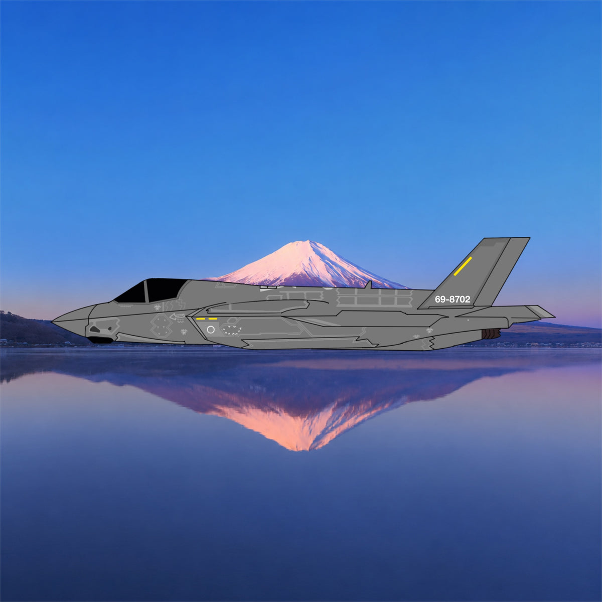 July 2026 Release 3D Design Deck Lockheed F-35A Lighting II JASDF 69-8 ...