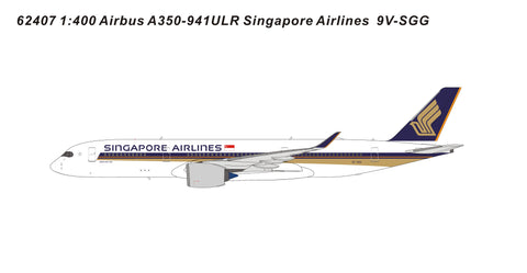 May Release Panda Models Singapore Airlines Airbus A350-900 9V-SGG - Pre Order