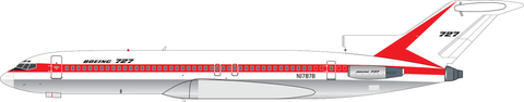 December 2025 Release V1 Models Boeing Company Boeing 727-200 "House Livery" N1787B - Pre Order