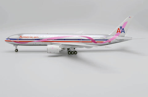 March Release JC Wings American Airlines Boeing 777-200ER "Pink Ribbon" N759AN - 1/200 - Pre Order