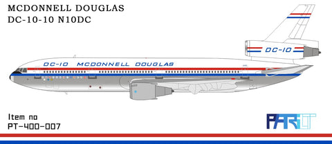 September Release Patriot Model McDonnell Douglas DC-10-10 N10DC - Pre Order