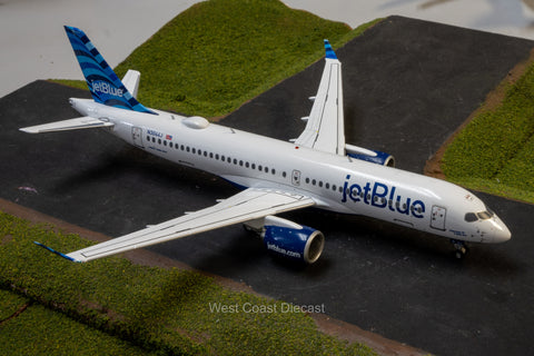 August Release Gemini Jets JetBlue Airbus A220-300 “Hops” N3044J - 1/200