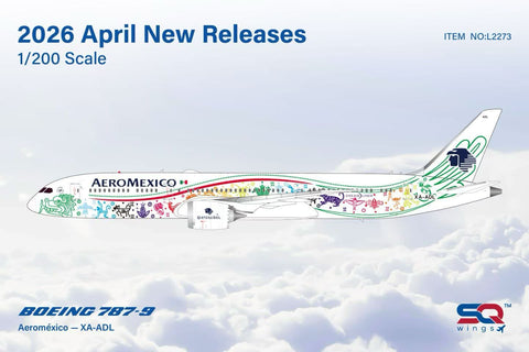 January 2026 Release Gemini Jets United Airlines Boeing 787-9