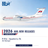 August 2026 Release HX Models Air Koryo Ilyushin IL-76TD - Pre Order