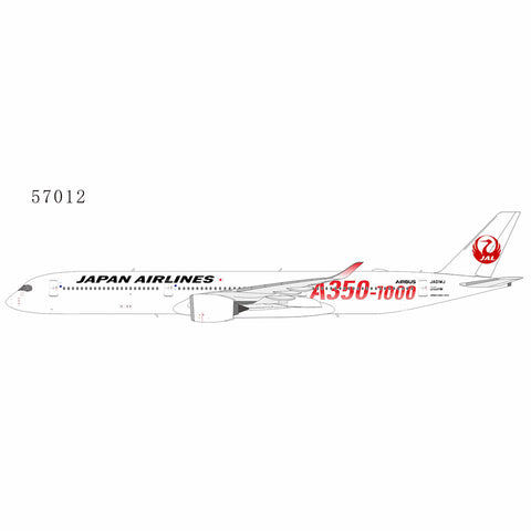 February Release 2025 NG Models Japan Airlines Airbus A350-1000 “Red A350-1000 Titles” JA01WJ - Pre Order