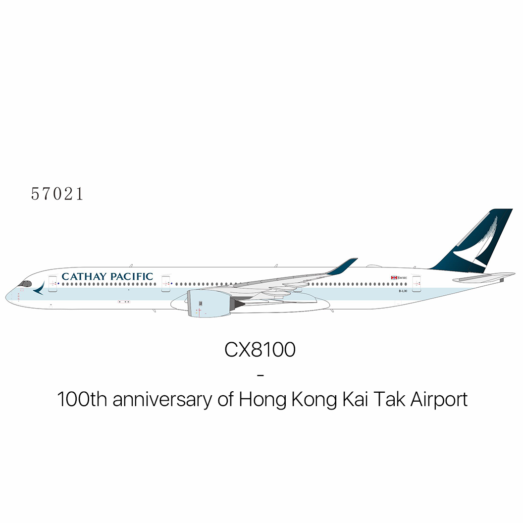 May 2025 Release NG Models Cathay Pacific Airbus A350-1000