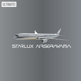 July 2026 Release NG Models Starlux Airlines Airbus A350-1000 B-58553 "Airsorayama Silver" - Pre Order