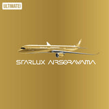July 2026 Release NG Models Starlux Airlines Airbus A350-1000 B-58554 "Airsorayama Golden" - Pre Order