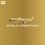 July 2026 Release NG Models Starlux Airlines Airbus A350-1000 B-58554 "Airsorayama Golden" - Pre Order