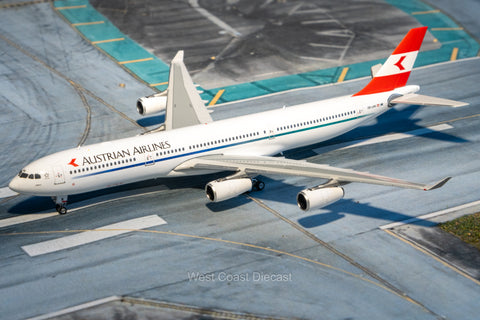 November Release Phoenix Models Austrian Airlines Airbus A340-300 “Old Livery” OE-LAK