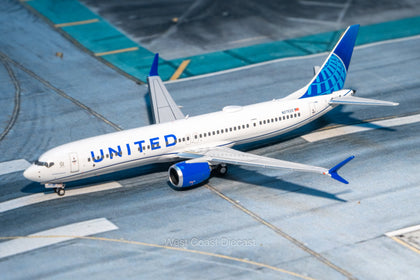 11月発売 NGモデルズ ユナイテッド航空 ボーイング737 MAX 9 “エボブルー” N27520