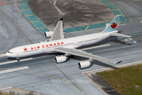 June/July 2025 Release Phoenix Models Air Canada Airbus A340-500 “Toothpaste” C-GKOM